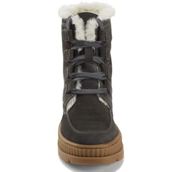 EARTH Vail Suede fur-lined Boot NWOB - Picture 2 of 10